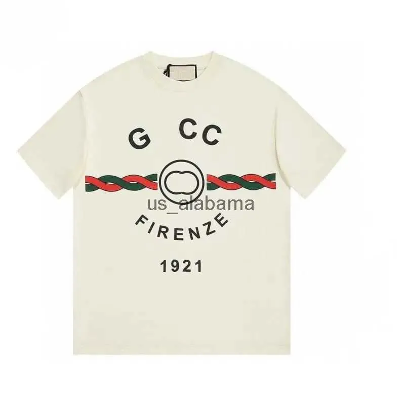 Erkek Tişörtler Erkek Gömlek Tasarımcısı Gömlek Teknik Kısa Kollu Sweatshirt Saf Pamuk Aşıklar Aynı Giyim 240301