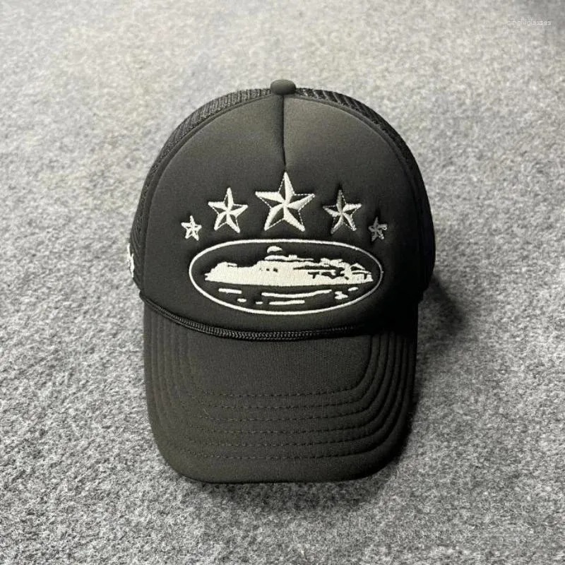 DHgate.com:Embroidered Star Mesh Trucker Hat: 2024 Mens