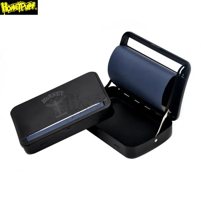 Smoking Automatic Metal Cigarette Roll Machine Make Cigarette By Yourself Roll Case7433155