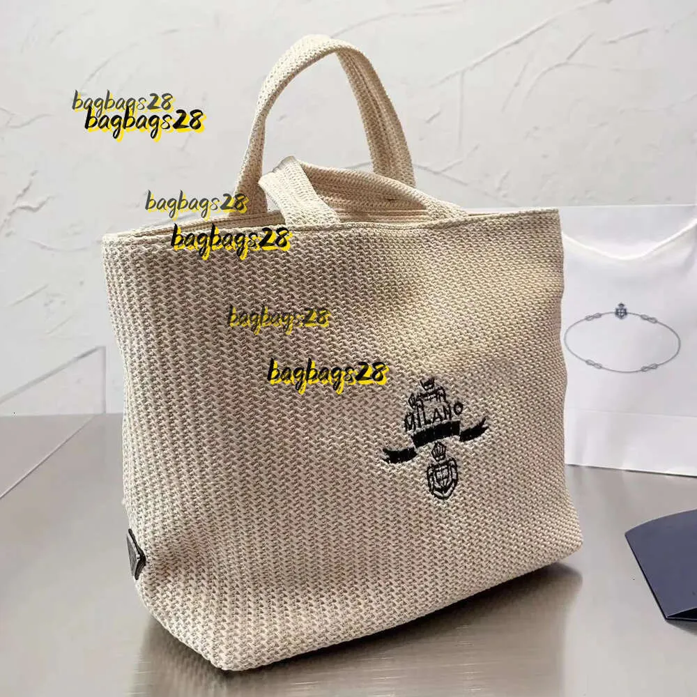Krótkie torby kosmetyczne Projektanci ramion torebki mody torebki luksusowa marka tkana słomka plaża torebka na drutach torebka super duża kupująca letnia plaża