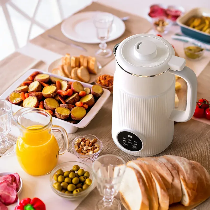 800ml Soybean Milk Maker Electric Juicer Filter-Free Soy Milk Machine ...