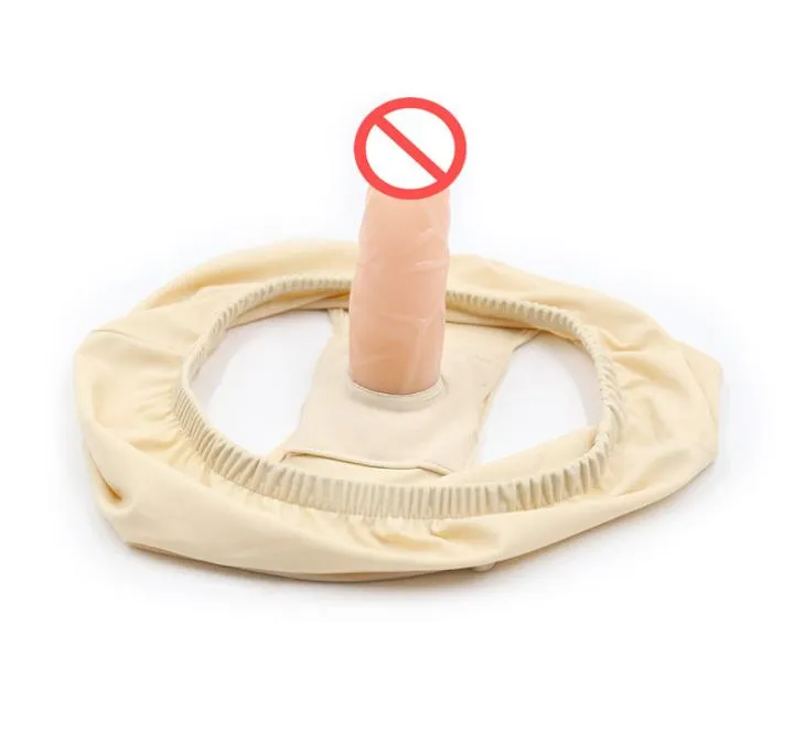 Calcinha com carne macia vagina vibrador 13cm de comprimento feminino ajustável emborrachado vibradores calcinha cor vermelha calças de couro shorts lk a5572110244