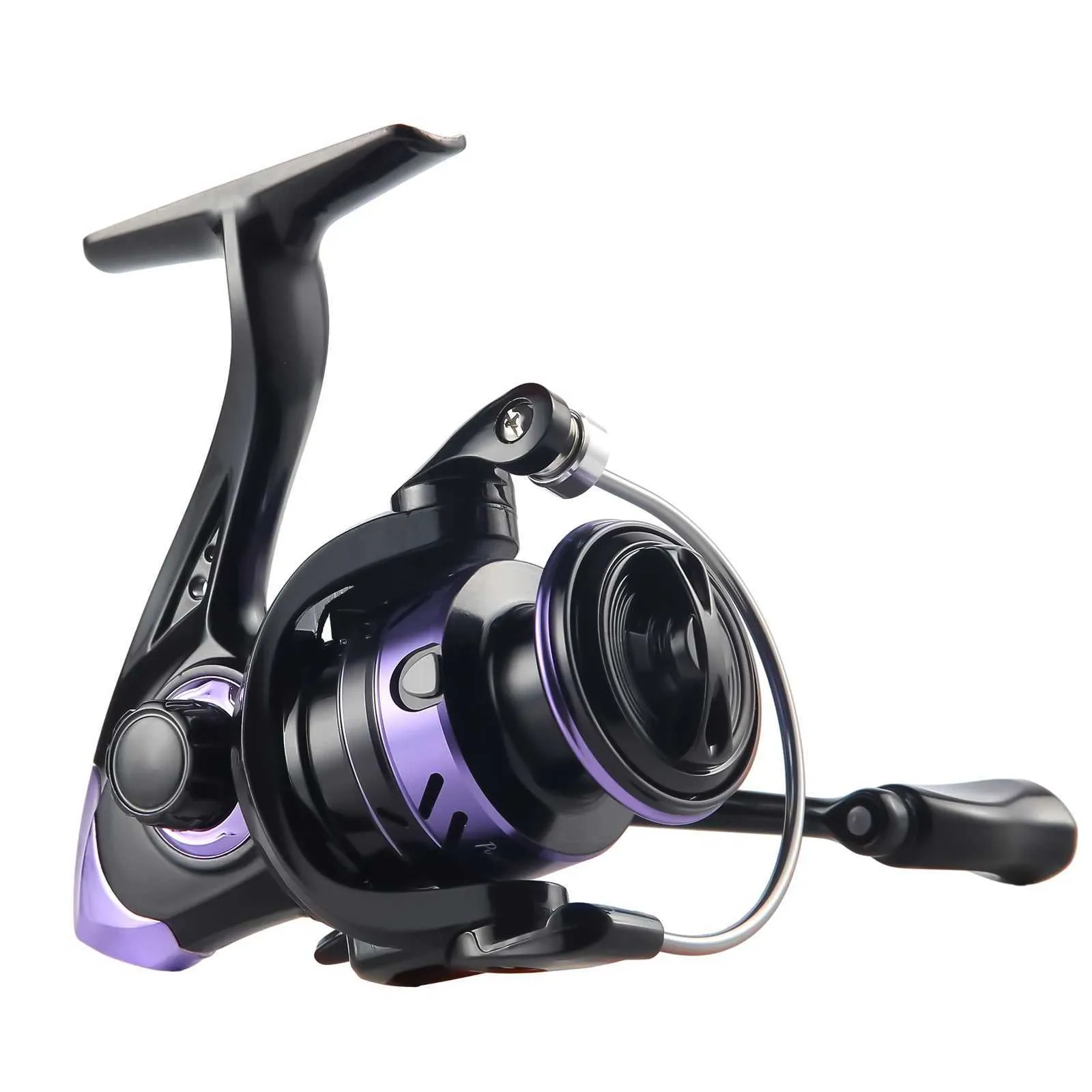 Boat Fishing Rods HAUT TON PurpleWind 500/800/1000/2000/3000/4000/5000/6000/7000 Spinning Fishing Reel 13+1 BB 5.2 1Gear Ratio 13.2-21.6 Max D YQ240301