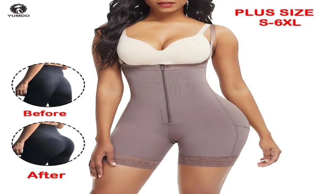 Yumdo bunda levantador mulheres cintura alta emagrecimento barriga controle calcinha calcinha cuecas shapewear roupa interior corpo shaper senhora t200605330376