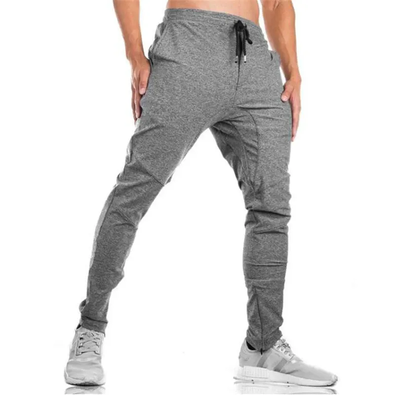 Sweatpants New 2020 Autumn Mens Gyms Pants Fashion Men Sweatpants Fitness Slim Fit Mens Joggers Bodybuilding Sweat Pants Size 3XL