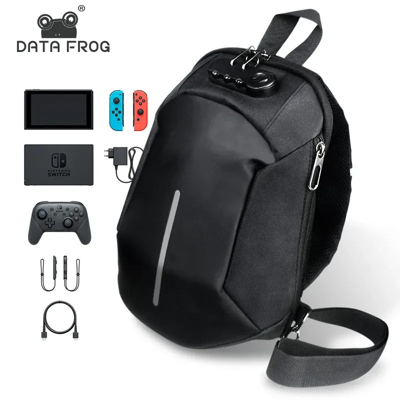 Zakken tas voor Nintendo Switch Travel Bag voor Console en Joycons Side USB Charging Interface voor Nintendo Switch Game Console 2023