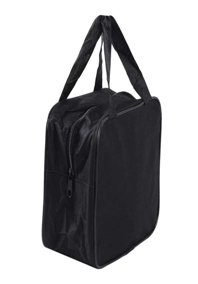 Prodotto per carreggiata da viaggio Borsa per organizer nera Borsa per stoccaggio in nylon per pompa del compressore d'aria per auto Strumenti automobilistici Case1170193