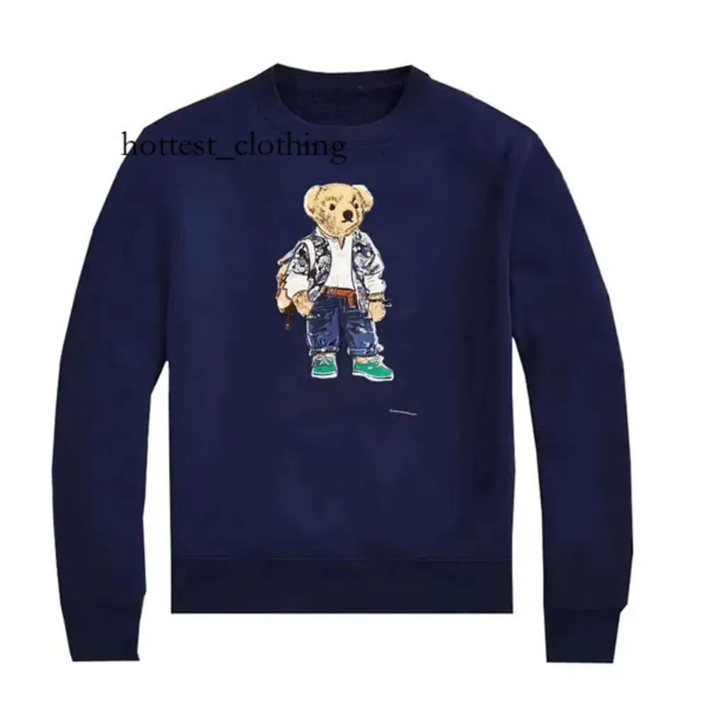 ralphly laurene Pull pour homme Sweat à capuche décontracté pour homme Ours en peluche Veste 727 polo à capuche polo Ralph Brand Golf Sweat à capuche en polaire Cardigan Veste à capuche Polo pour homme