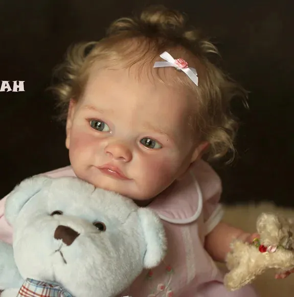 23 Reborn Doll Kit Tobiah - Lifelike Unfinished Baby Doll Parts