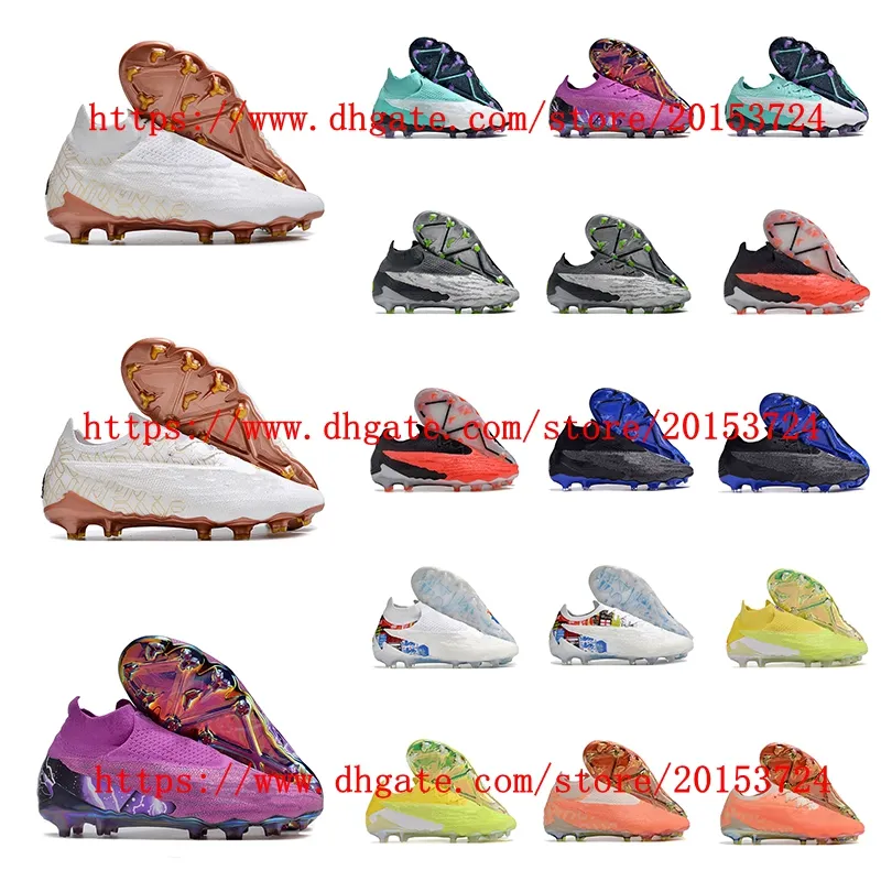 Phantome Gxes Elitees Dfes Link fg Fußballschuhe Herren Dunkle Stücke Fußballstiefel Kern schwarz/grau