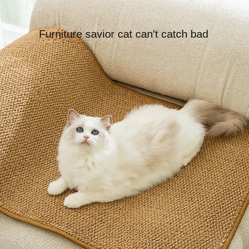 MATS CAT RATCH PAY IMITATION SISAL HÅLLBAKT WARRESISTANT SOFA SOFA CLAW DRURDER PADS PET SCRATCH CAT PRODUKTER