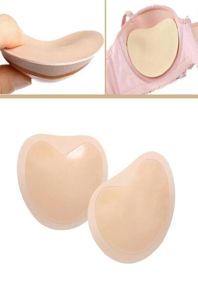 1 paio di copricapezzoli sexy inserti in silicone cuscinetti per il seno donne autoadesive push up taglia unica3882422