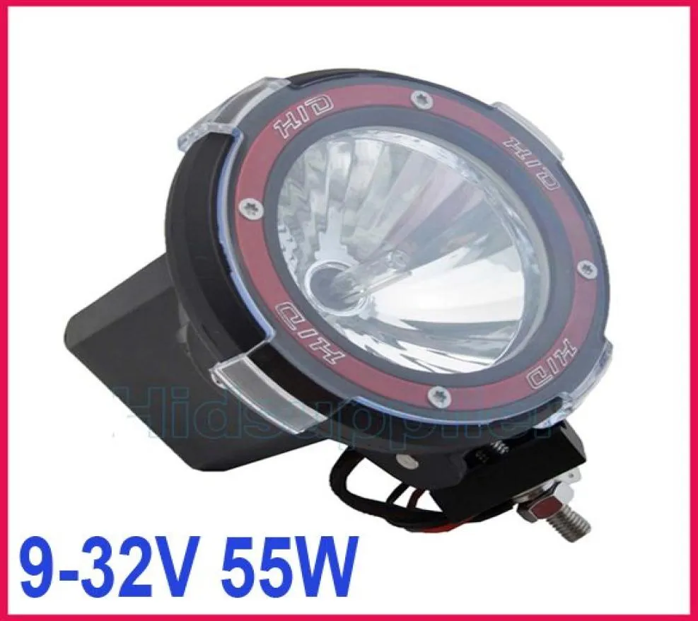 2pcs 4quot 55w Hid Xenon قيادة الضوء على الطرق الوعرة SUV ATV 4WD Headbulb Flood Beam Truck 932V 3200LM IP672650643