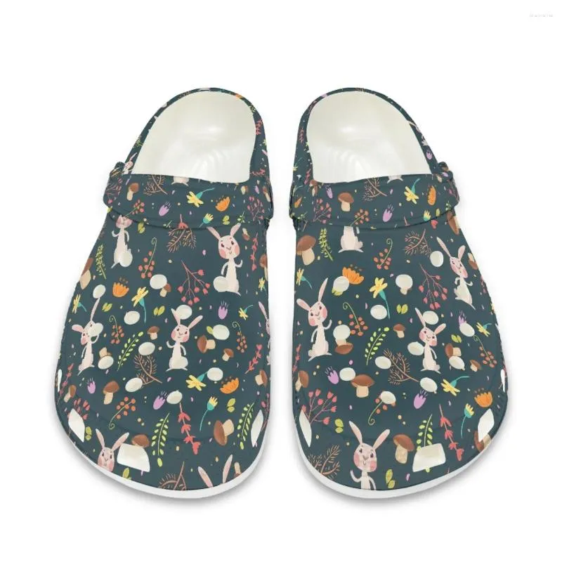 Casual Shoes Beliodome Mushroom Design Slippers Women Garden Clog Summer Ladies Home Sandals Woman Flat Breathable Beach Slides