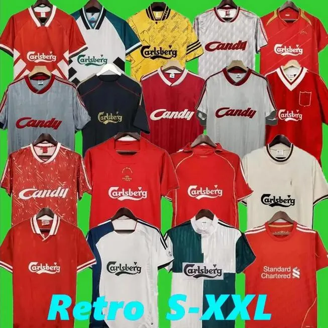 DALGLISH Retro-Fußballtrikots Gerrard 2005 Smicer Alonso 10 11 Fußballtrikots 93 95 96 97 98 FOWLER TORRES 82 89 91 Maillot 85 86 Kuyt Keane 06 07 08 09 SUAREZ