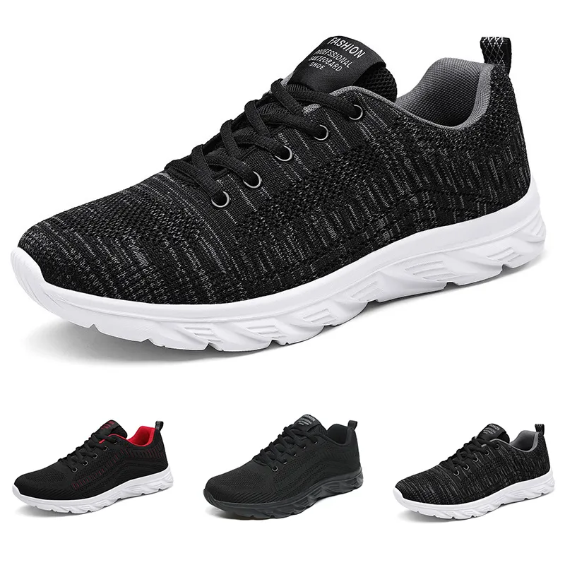 Chaussures de course noir blanc vert rouge gris jogging marche bas respirant doux Multis baskets pour hommes baskets d'extérieur classiques GAI