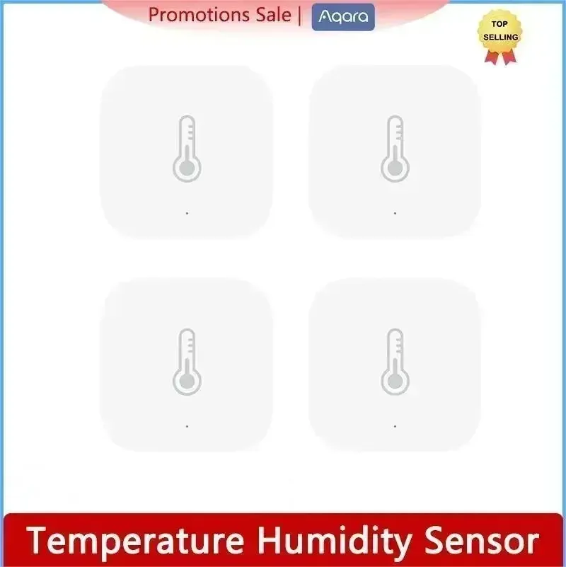 Controle aqara sensor de temperatura inteligente pressão ar umidade ambiente sensor zigbee controle remoto inteligente para xiaomi casa homekit