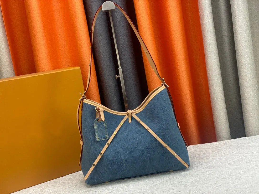 M56855 M46203 Blue Cowboy CarryAll Tote Bag Luxury Brand Designer Bag Shoulder Bag Crossbody Package Wallet Purse From 39 3 DHgate