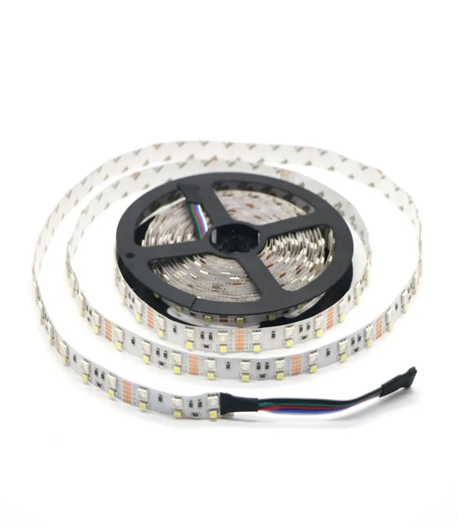 Nonwaterproof Double Row RGBW RGBWW LED Strip 5050 RGB 2835 White Warm White DC12V 120Ledsm8676835