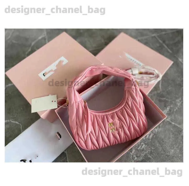 Shoulder Bags 2023 classic Shoulder Bag Sheepskin leather Crossbody Handbag Purse Wrinkle Fashion letter Handbags Clutch Pleated Wallets High Quality Flap Messen