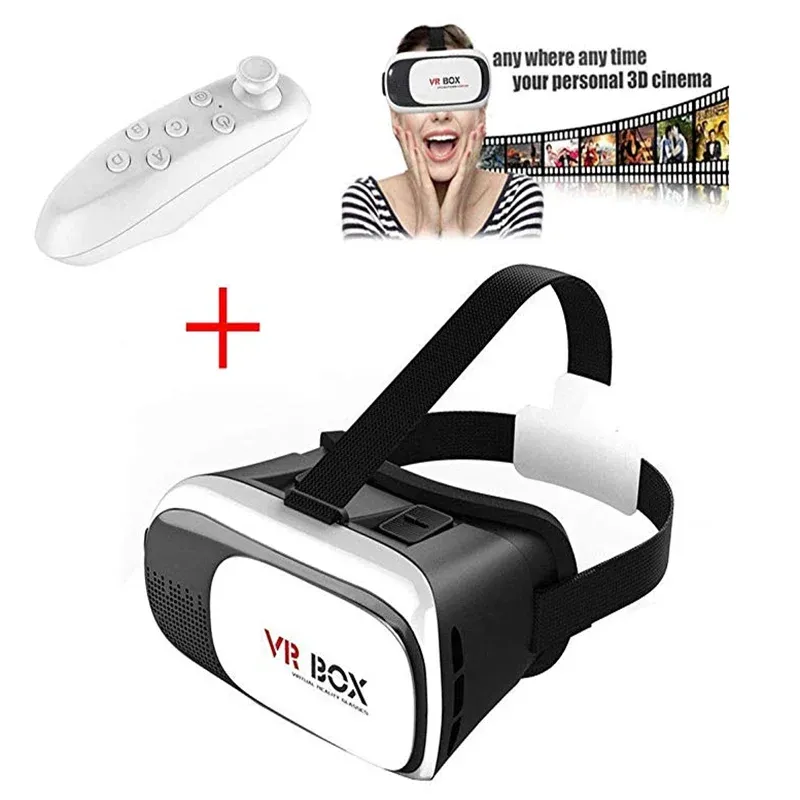 Enheter VR G2 -glasögon som bär smarta spelglasögon Virtual Reality Glasses Mobiltelefon HD Lens 3D Cinema IMAX Glasses