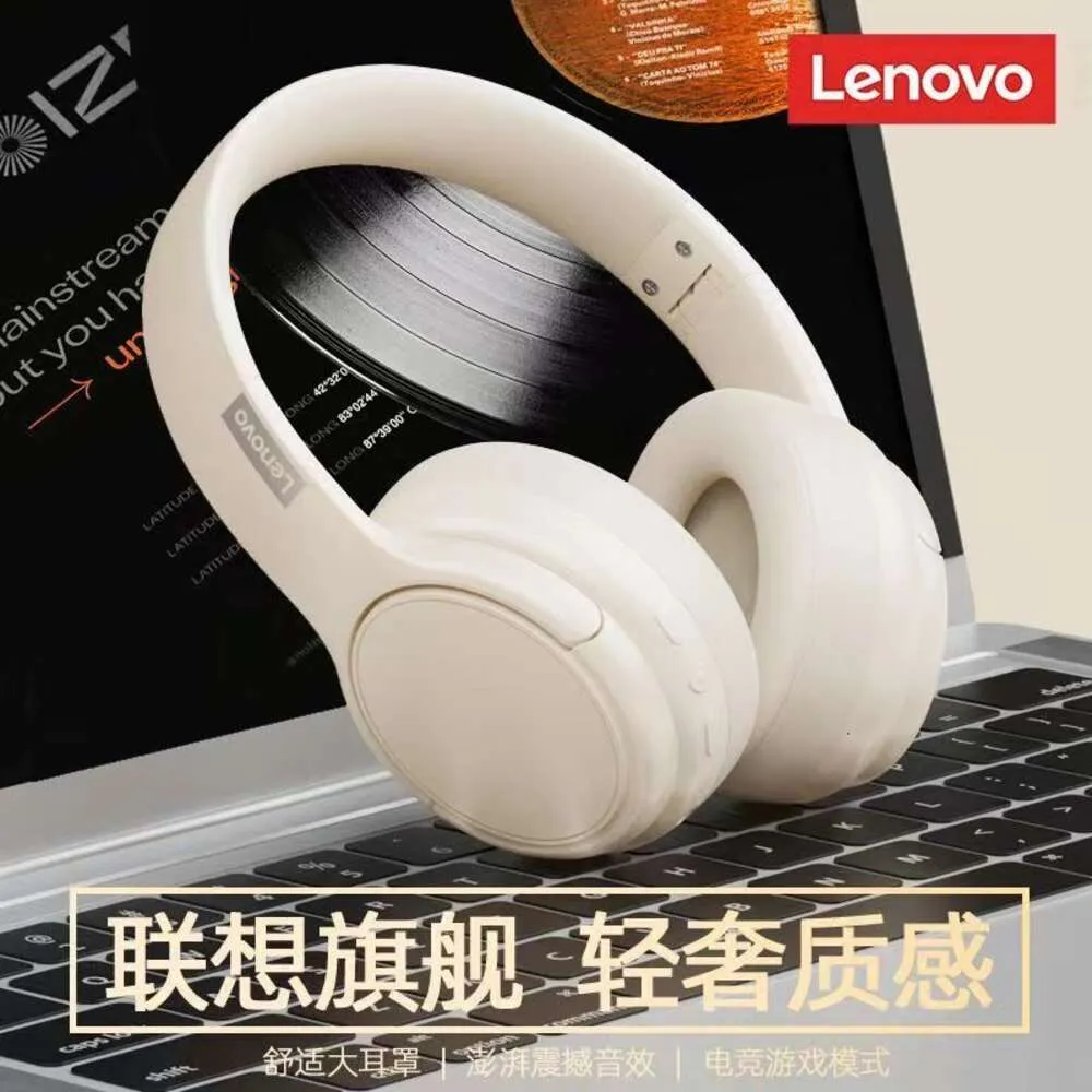 Lenovo TH20 Słuchawki Bluetooth Odwiezienie odpowiednie do muzyki, gier komputerowych, e -sportu, wygodnego w noszeniu