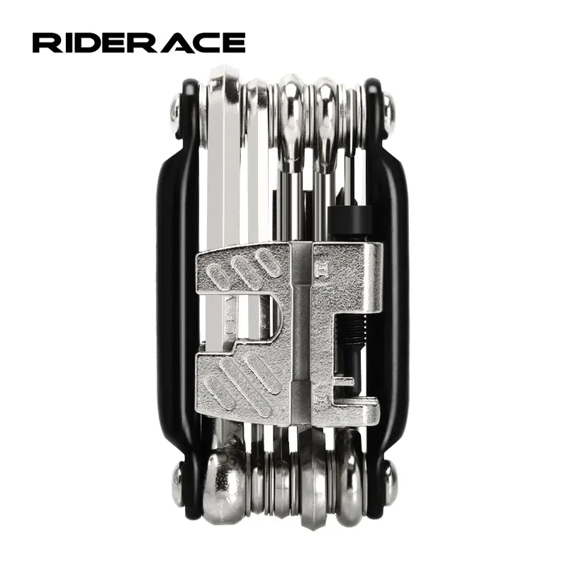 Tools RIDERACE Bike Multi Tool 16 in 1 Portable Chain Splitter Cutter CRV Steel Hex Allen Wrench Screwdriver Bicycle Repair Tools