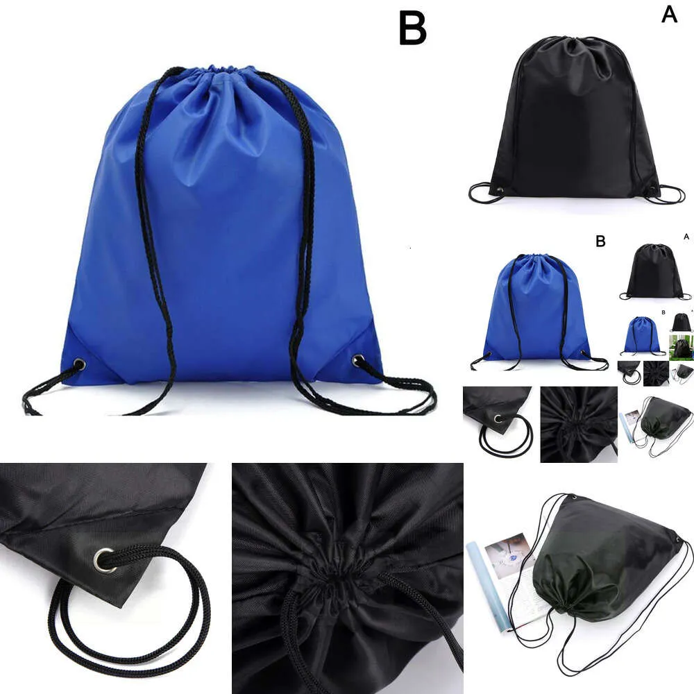 Nytt nytt Hjälmlock Specy Bag Draw Motorcykel Scooter Moped Basketball Rainproof Ryggsäck Ficka för cykelcykel Full J2V5