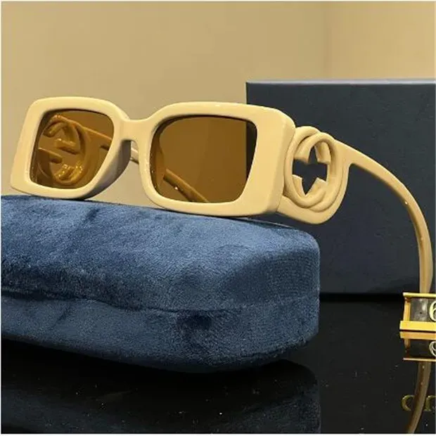 2024 Designer óculos de sol óculos de sol clássicos para mulher óculos Goggle praia estilo europeu e americano grande quadro na moda, elegante e luxuoso