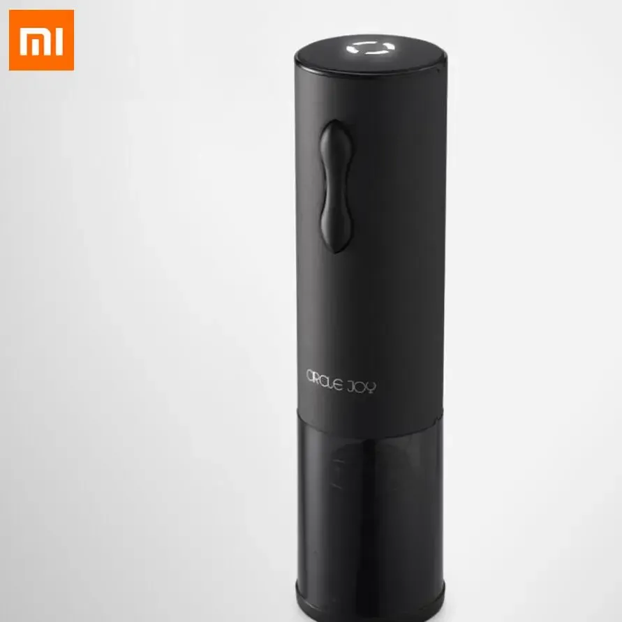 Kontroll Xiaomi Circle Joy Automatisk röd vinflasköppnare USB -laddningsbar elektrisk korkskruvfolie Cutter Cork Out Tool för MI Hemma användning