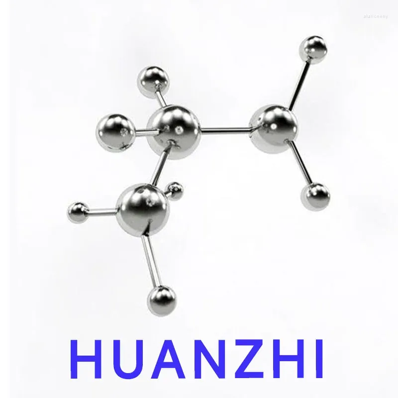 Stud Küpe 2024 Huanzhi Elemental Moleküler Yapı Kadınlar için Geometrik Parti Takı Moda Modaya Modaya Göre Küpe Küpe
