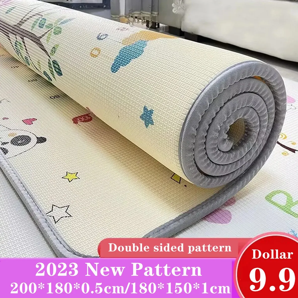 Grande Tappetino Da Gioco La Sicurezza Dei Bambini, Tappeto Da