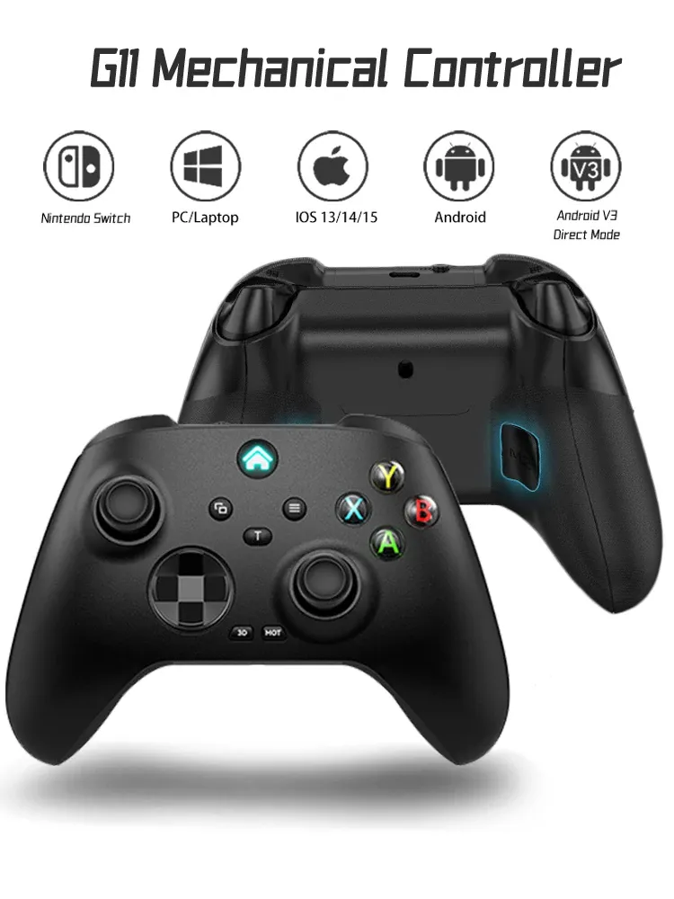 GamePads Vilcorn Switch Controller BluetoothCompatible для Nintendo Swith/Lite/Oled Pro PC Gamepad Беспроводные программируемые игры джойстик