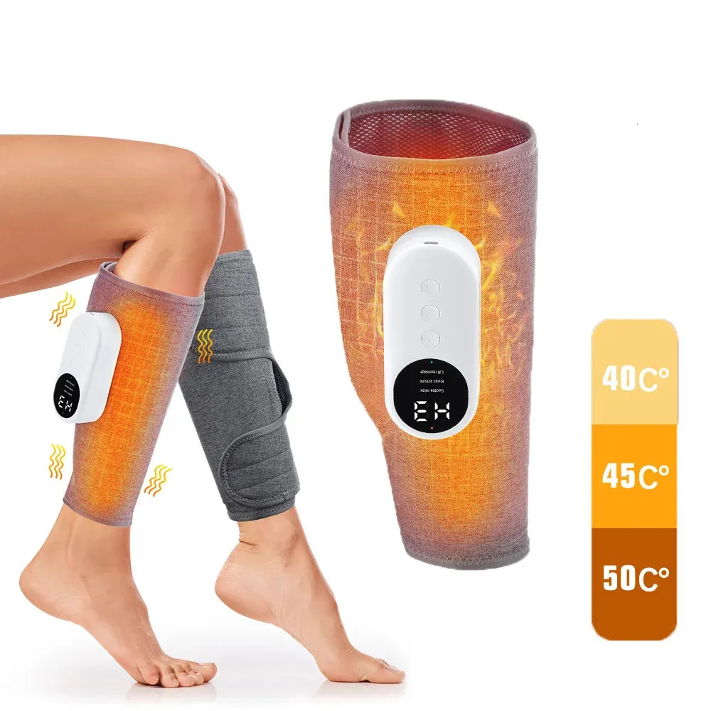 Calf Massager Presototerapia cyrkulator powietrza Compress stopa nogi masażer masażer fizjoterapia rehabilitacja ból relaks240227