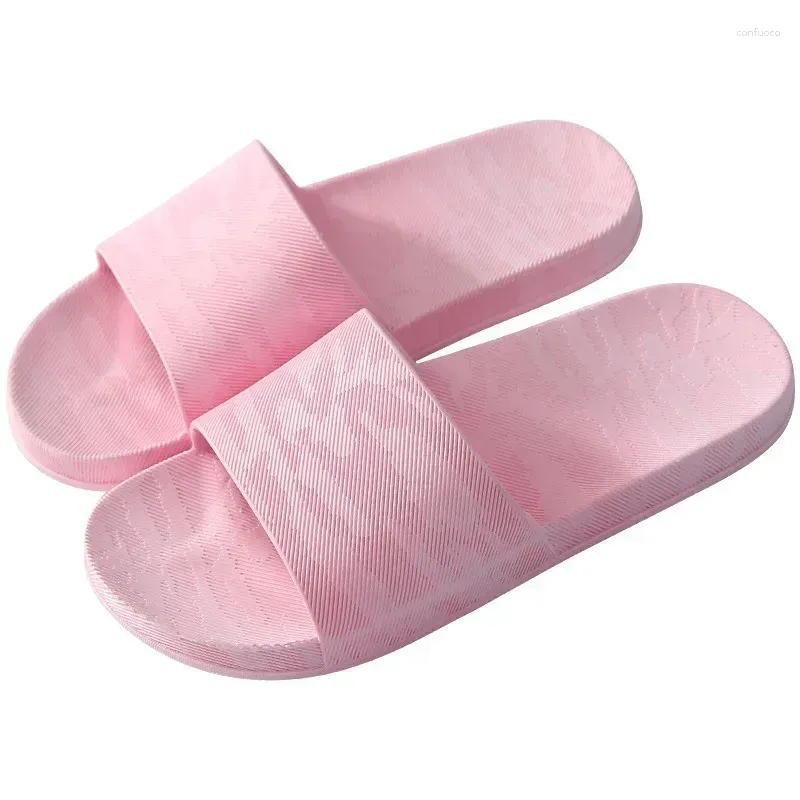 Slippers T13Summer Lippers Bathroom Platform Non-Slip Home Bear Cartoon Flip Flops Beach Women Slipper Sandals Slides Indoor Outdoor 2024