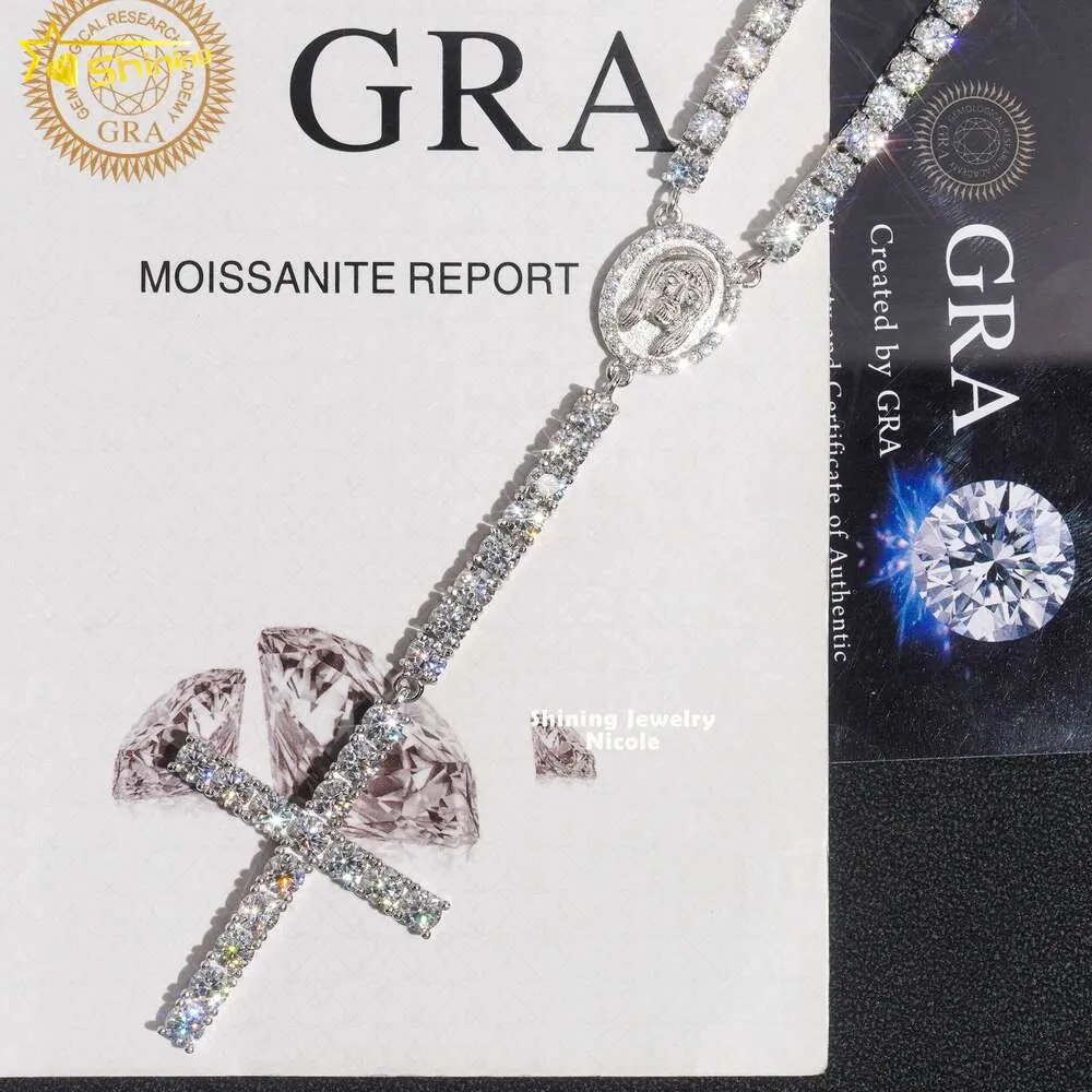Colgante cruzado de plata esterlina vintage y marcasite y - España
