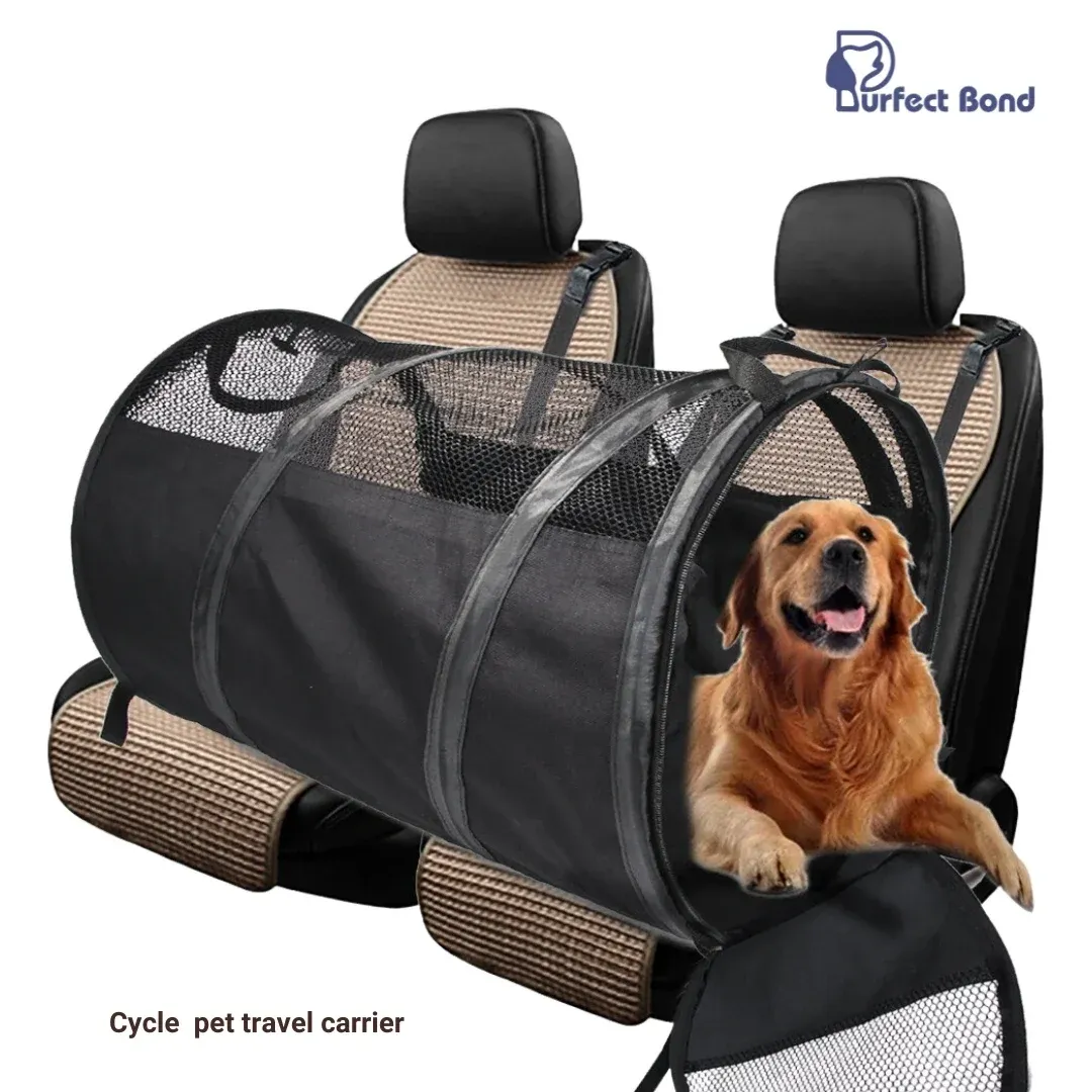 Carriers Travel Pop Up Large Dog Tunnel Car Seat For Dog Pop Up Dog Kennel Indoor Outdoor Crate for Pets Car Seat Kennel Cat Tunnel