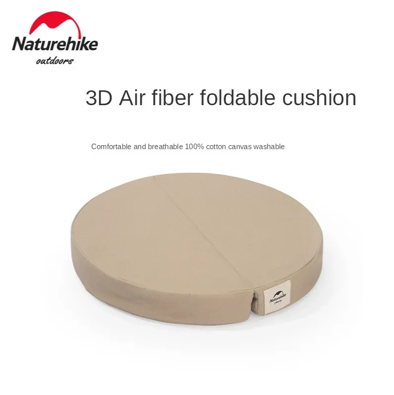 Mat Naturehike 3D Air Fibre Składana poduszka na świeżym powietrzu Camping gospodarstwa domowego przenośna bawełniana mata na płótnie