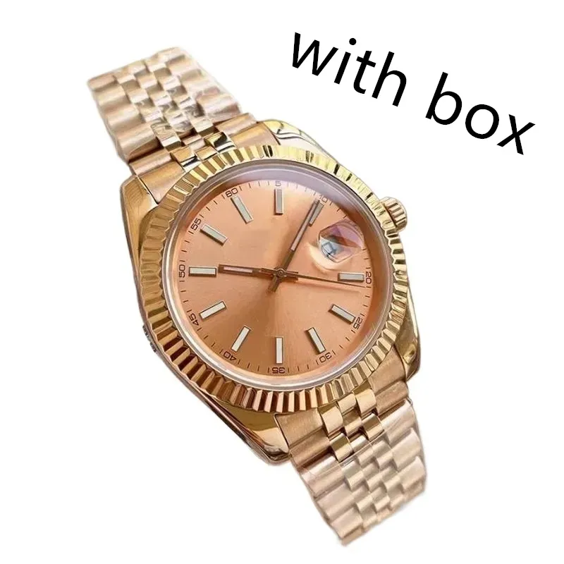 Zegarek męski Automatyczny ruch mechaniczny Rose Gold zegarek zegarek ze stali nierdzewnej 904L 41 mm Waterproof Watch Prezent urodzinowy Montres de lukse designer zegarek XB03 B4