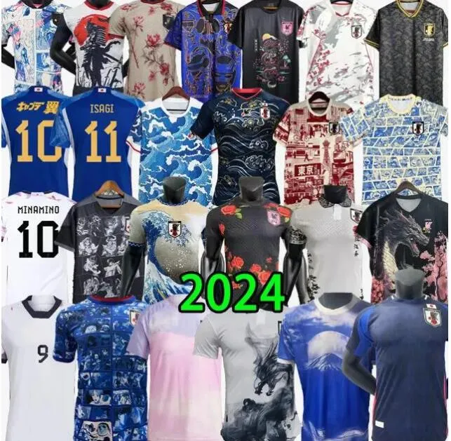 23 2024 25 Japan Mens Soccer Jerseys Edition Osako Yoshida Nagatomo Shibasaki Haraguchi Minamino Kubo Wersja koncepcja Wspólne Edycja piłkarska