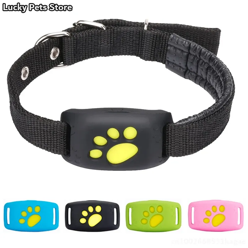 Trackers Smart Gps Tracker for Dog Collar Locator AntiLost Alarm Tag Real Time Tracking Device Global Position Animal Finder Pet Product