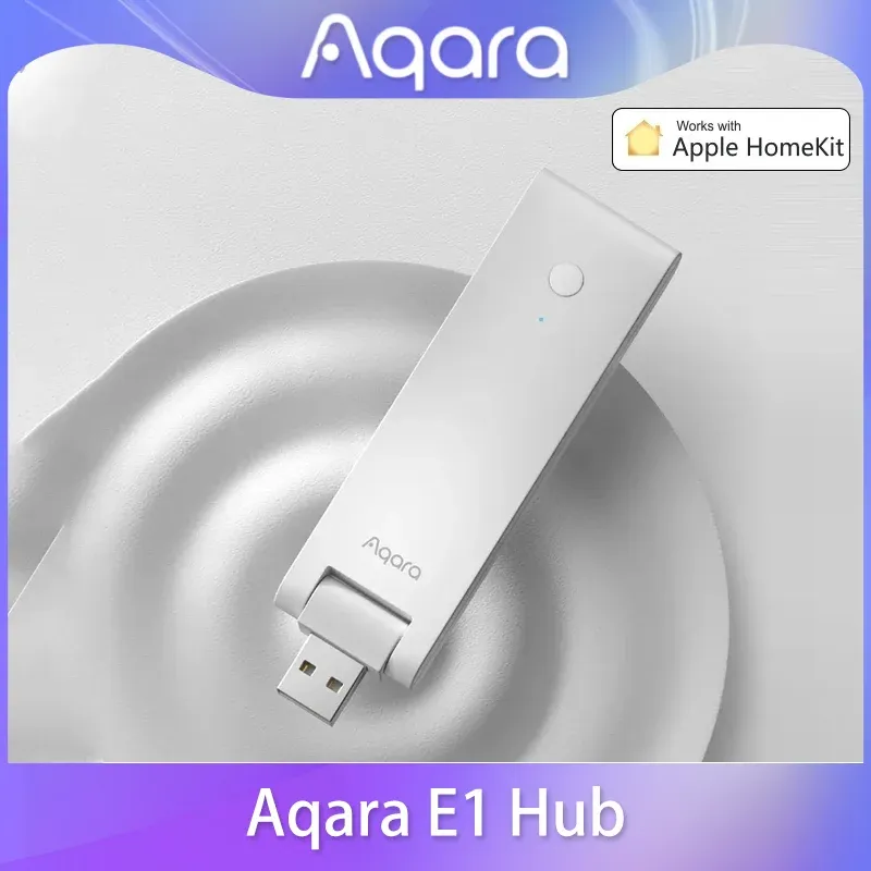 Controllo Aqara Hub E1 Gateway Zigbee 3.0 Supporto Relè WiFi Controllo remoto Tutta la casa Smart Home Per Xiaomi Home Homekit