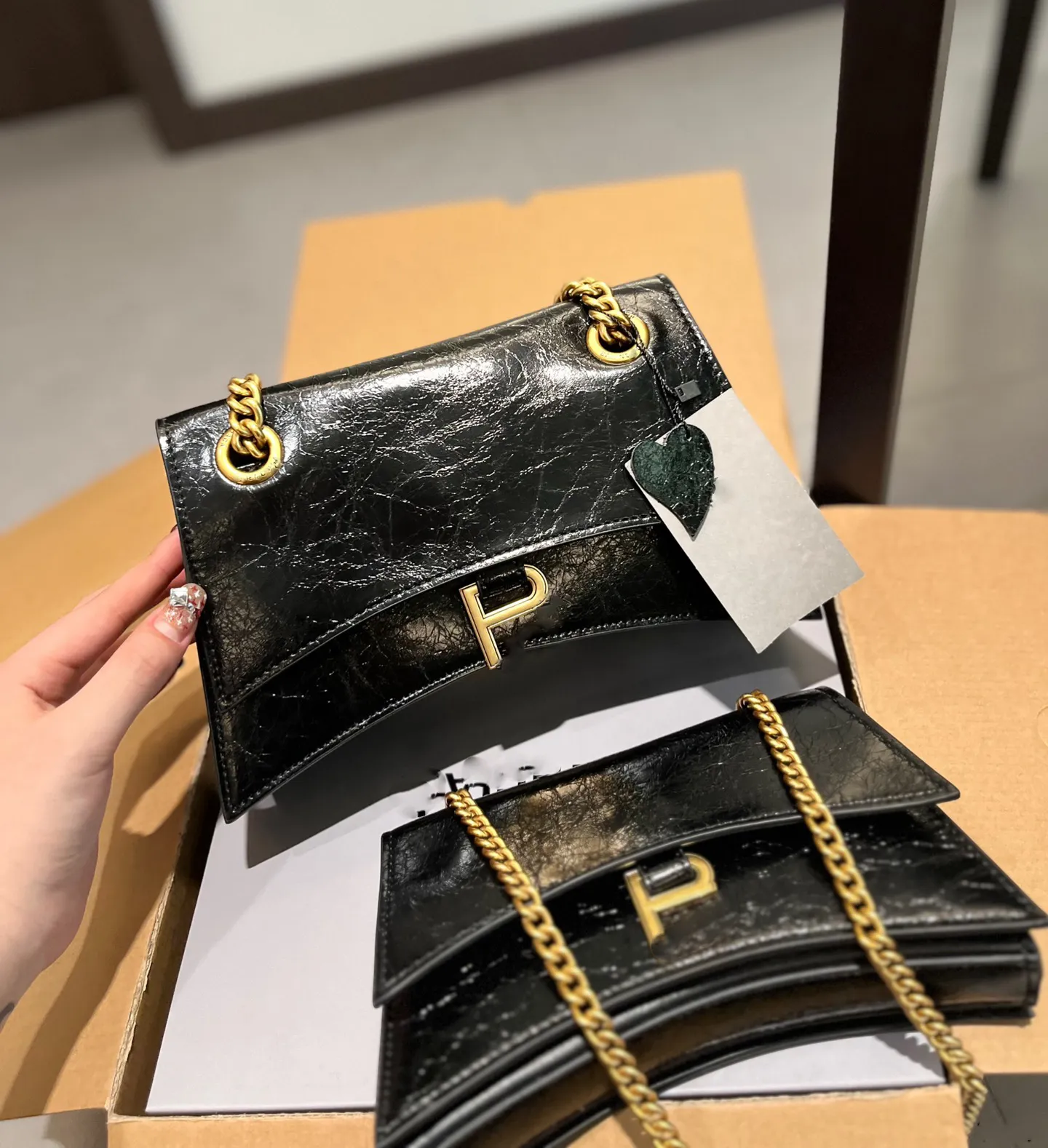 Paris designer bolsa de ombro crossbody bolsa ampulheta bolsa feminina clássica aba mensageiro bolsa senhora bolsa embreagem moda pele de crocodilo couro genuíno