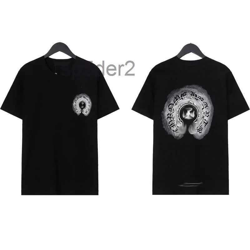 Męski projektant T -koszulki Projektanci ubrań koszule Kobiety czarny biały farba mody para krótkie rękawy tee polo luzowe ubranie tx8o