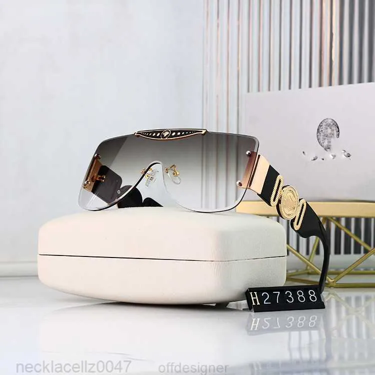 Designer Versage Lunettes de soleil Cycle Luxueux Mode Métal Tendance Coloré Enduit Hommes Femmes Vintage Baseball Sport Rétro Toad Été Polariser MedusaSun 0007