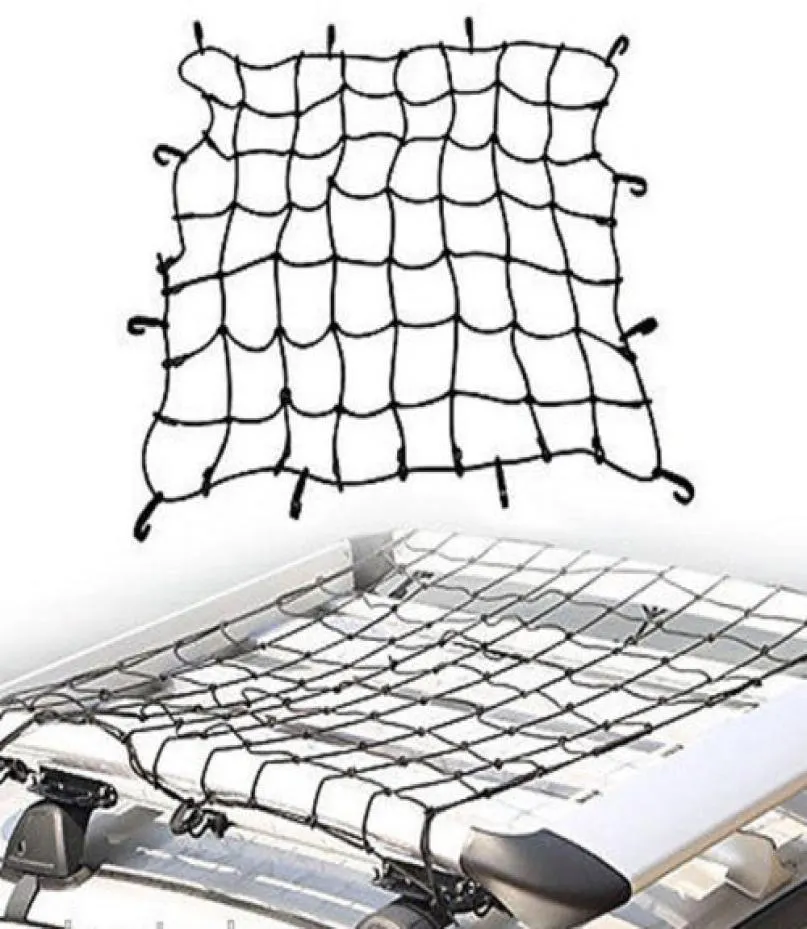 Nice Car Roof Rack Cover Network Luggage Carrier Cargo Basket Elasticated Net7159517