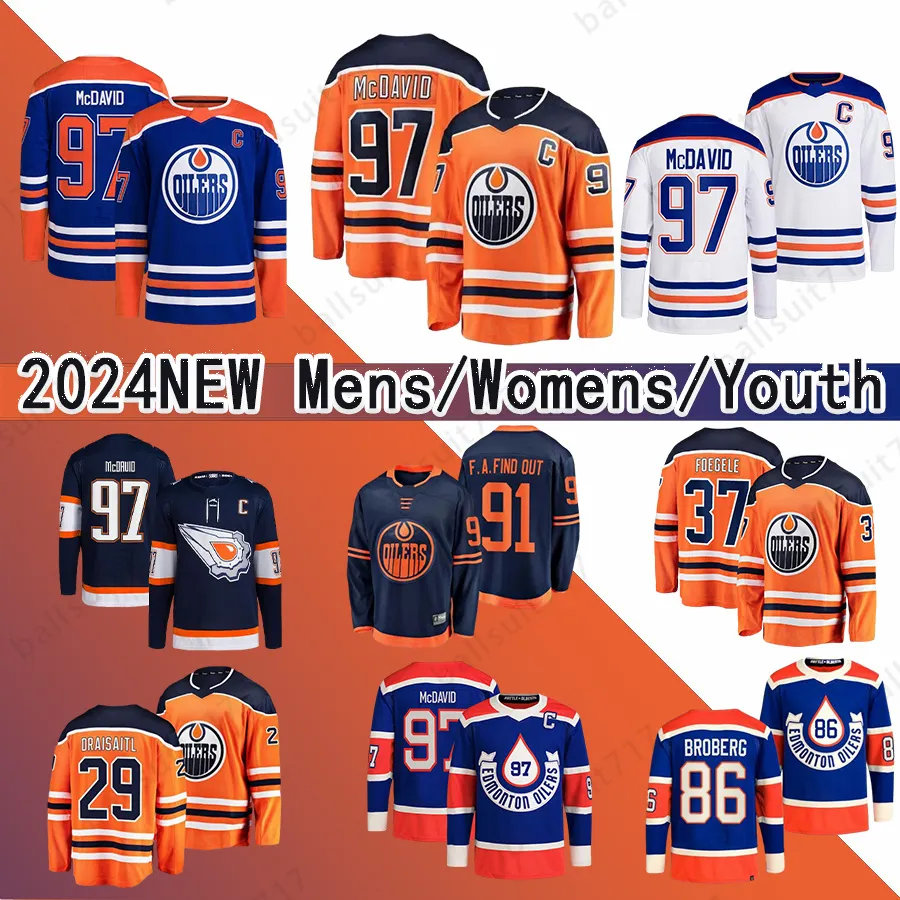 Oilers Jerseys 97 Connor McDavid 2024 23 Heritage Classic Edmonton Hockey Jersey Jersey 29 Leon Draisaitl Mark Messier Wayne Gretzky Zach Hyman Stuart Skinner