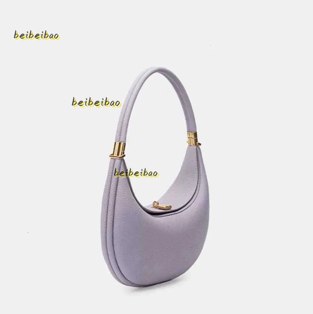 Cosmetische tassen kisten schoudertassen songmont luna tas 2024 luxe designer onderarm hobo schouder half maan lederen portemonnee koppeling modezakken handtas crossbody tas