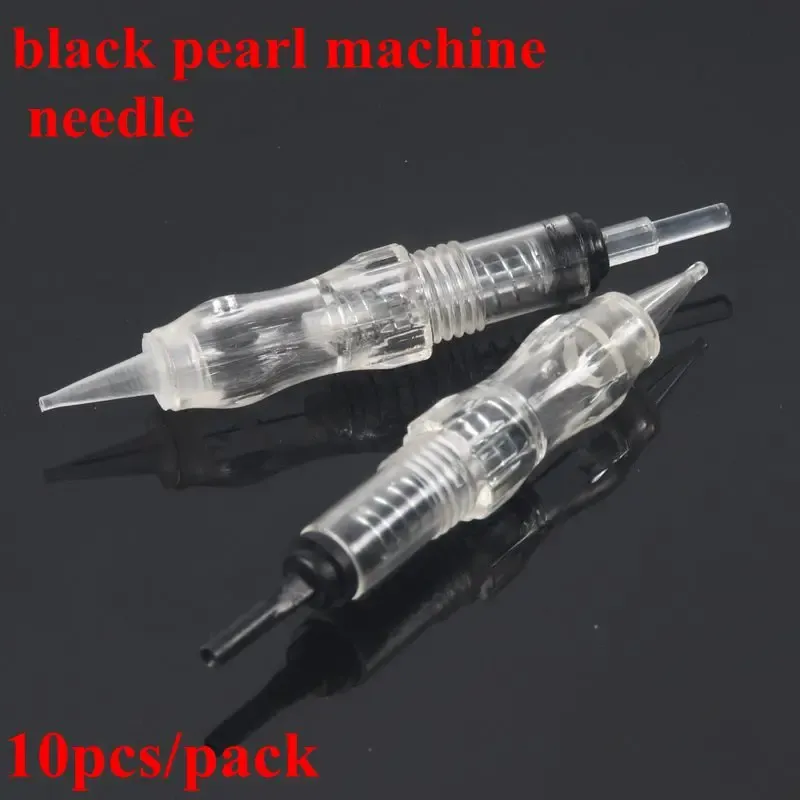 바늘 50pcs 혁명 문신 문신 바늘 영구 메이크업 나사 카트리지 바늘을 검은 진주 PMU 기계 키트 1RL 3RL 5RL