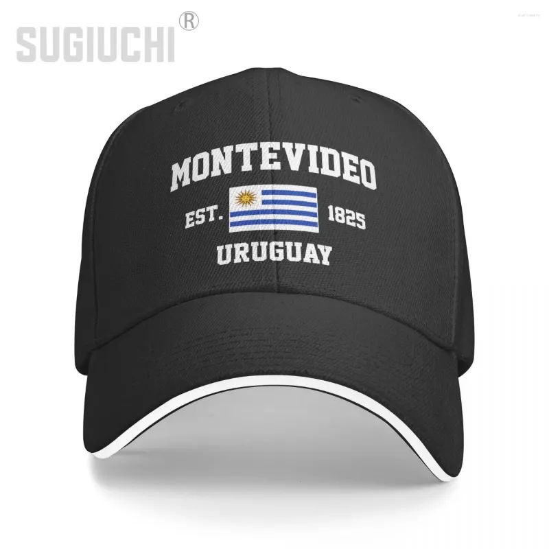 Boll Caps Baseball Cap Uruguay est.1825 Montevideo Capital Men Women Unisex Hip Hop Sandwich Snapback Golf Hat Fishing